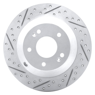DFC® - Drilled and Slotted Rear Driver Side Brake Rotor