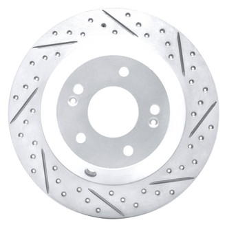 DFC® - Drilled and Slotted Rear Passenger Side Brake Rotor