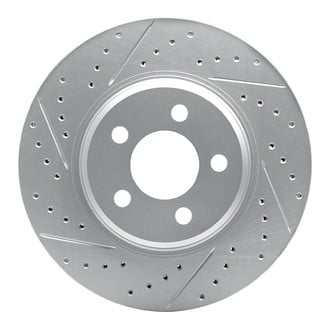 DFC® - Drilled and Slotted Rear Driver Side Brake Rotor