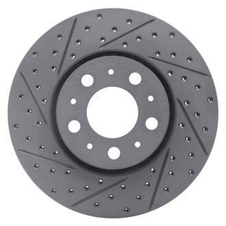 DFC® - Drilled and Slotted Front Driver Side Brake Rotor