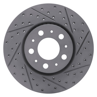 DFC® - Drilled and Slotted Front Passenger Side Brake Rotor