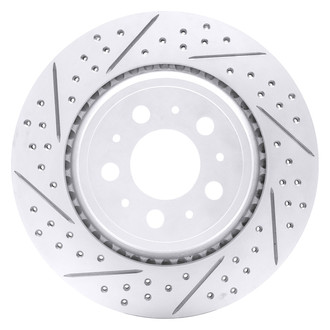 DFC® - Drilled and Slotted Rear Driver Side Brake Rotor