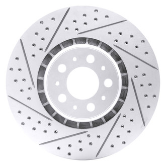 DFC® - Drilled and Slotted Front Driver Side Brake Rotor