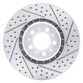 DFC® - Drilled and Slotted Front Passenger Side Brake Rotor