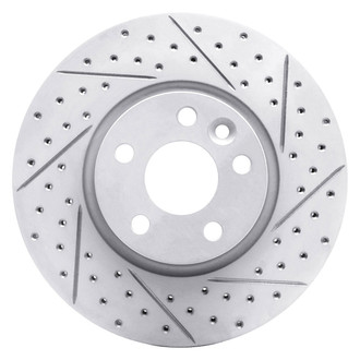 DFC® - Drilled and Slotted Front Passenger Side Brake Rotor