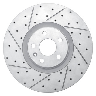 DFC® - Drilled and Slotted Front Driver Side Brake Rotor