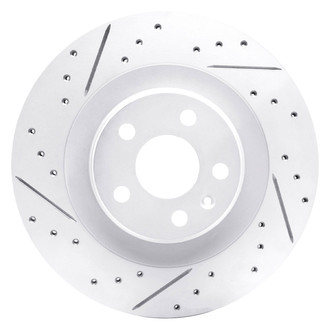 DFC® - Drilled and Slotted Rear Driver Side Brake Rotor