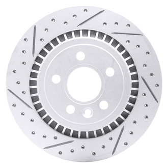 DFC® - Drilled and Slotted Rear Driver Side Brake Rotor