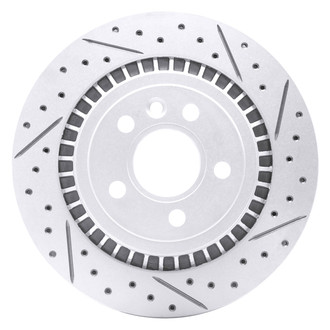 DFC® - Drilled and Slotted Rear Passenger Side Brake Rotor