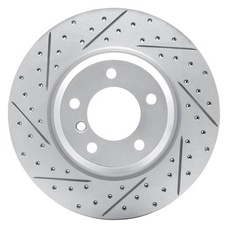 DFC® - Drilled and Slotted Front Driver Side Brake Rotor