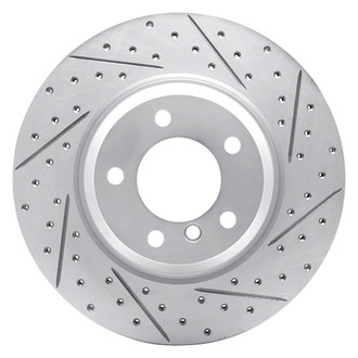 DFC® - Drilled and Slotted Front Passenger Side Brake Rotor