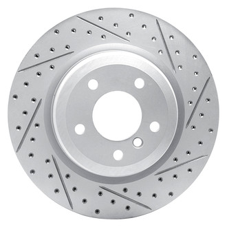 DFC® - Drilled and Slotted Rear Passenger Side Brake Rotor