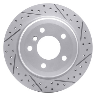 DFC® - Drilled and Slotted Rear Passenger Side Brake Rotor