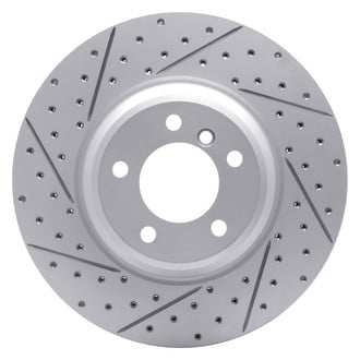 DFC® - Drilled and Slotted Front Driver Side Brake Rotor