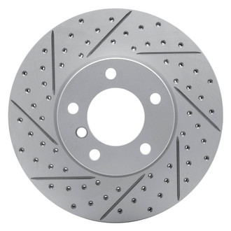 DFC® - Drilled and Slotted Front Driver Side Brake Rotor