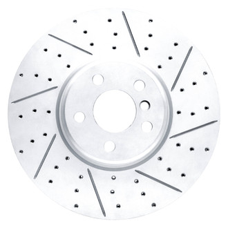 DFC® - Drilled and Slotted Front Driver Side Brake Rotor