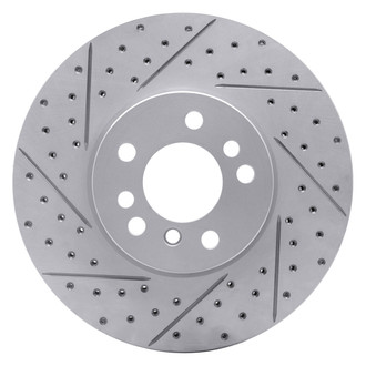 DFC® - Drilled and Slotted Front Driver Side Brake Rotor