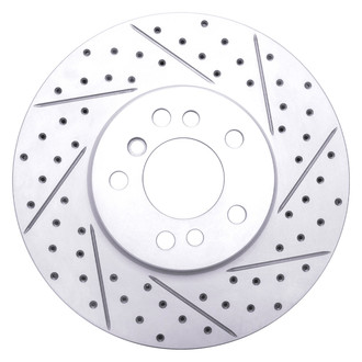 DFC® - Drilled and Slotted Front Passenger Side Brake Rotor