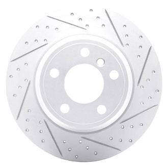 DFC® - Drilled and Slotted Rear Passenger Side Brake Rotor