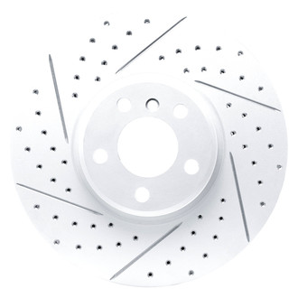 DFC® - Drilled and Slotted Front Driver Side Brake Rotor