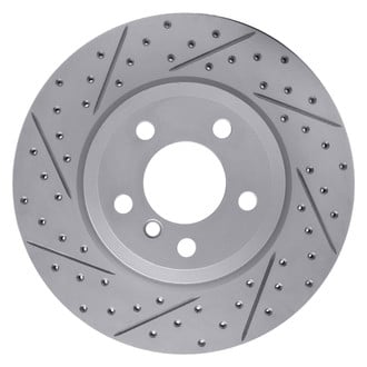 DFC® - Drilled and Slotted Front Driver Side Brake Rotor