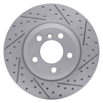 DFC® - Drilled and Slotted Front Passenger Side Brake Rotor