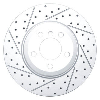 DFC® - Drilled and Slotted Rear Driver Side Brake Rotor