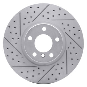 DFC® - Drilled and Slotted Front Driver Side Brake Rotor