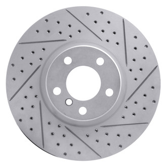 DFC® - Drilled and Slotted Front Passenger Side Brake Rotor