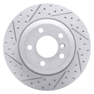 DFC® - Drilled and Slotted Rear Driver Side Brake Rotor