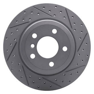DFC® - Drilled and Slotted Rear Passenger Side Brake Rotor