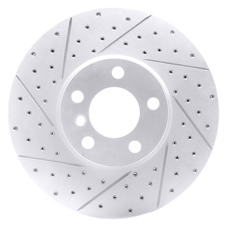 DFC® - Drilled and Slotted Front Driver Side Brake Rotor