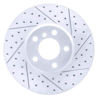 DFC® - Drilled and Slotted Front Passenger Side Brake Rotor