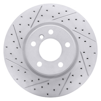 DFC® - Drilled and Slotted Front Driver Side Brake Rotor