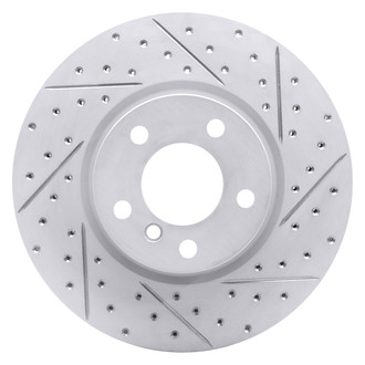 DFC® - Drilled and Slotted Front Passenger Side Brake Rotor