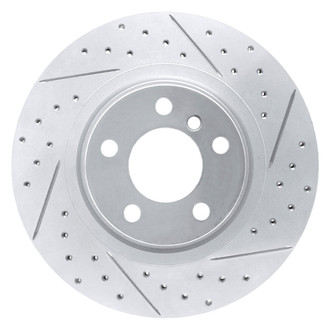 DFC® - Drilled and Slotted Rear Passenger Side Brake Rotor
