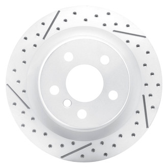 DFC® - Drilled and Slotted Rear Driver Side Brake Rotor