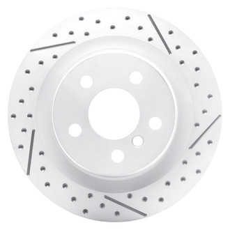 DFC® - Drilled and Slotted Rear Passenger Side Brake Rotor