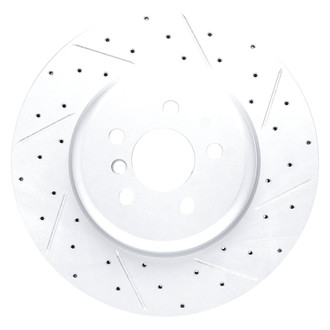 DFC® - Drilled and Slotted Front Passenger Side Brake Rotor