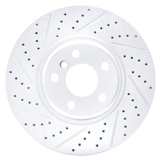 DFC® - Drilled and Slotted Front Driver Side Brake Rotor
