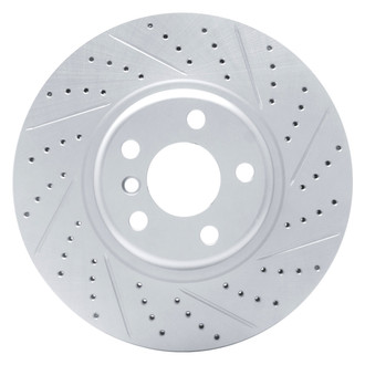 DFC® - Drilled and Slotted Front Passenger Side Brake Rotor