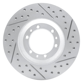 DFC® - Drilled and Slotted Front Passenger Side Brake Rotor