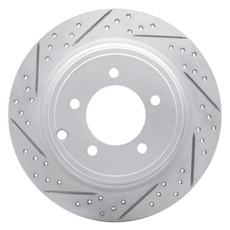 DFC® - Drilled and Slotted Rear Brake Rotor
