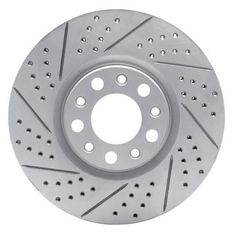 DFC® - Drilled and Slotted Front Driver Side Brake Rotor