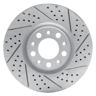 DFC® - Drilled and Slotted Front Passenger Side Brake Rotor