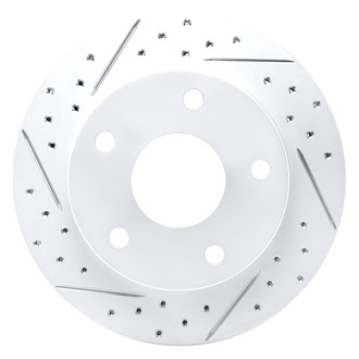 DFC® - Drilled and Slotted Front Driver Side Brake Rotor
