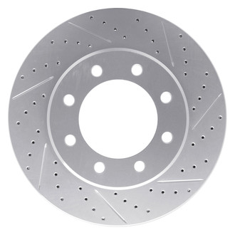 DFC® - Drilled and Slotted Front Passenger Side Brake Rotor