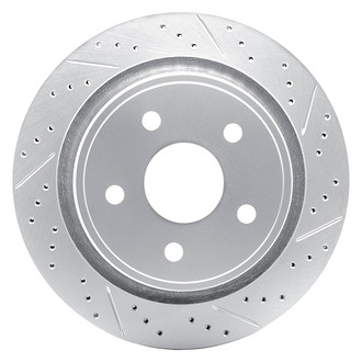 DFC® - Drilled and Slotted Rear Passenger Side Brake Rotor