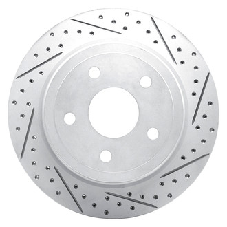 DFC® - Drilled and Slotted Rear Passenger Side Brake Rotor