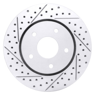 DFC® - Drilled and Slotted Front Driver Side Brake Rotor